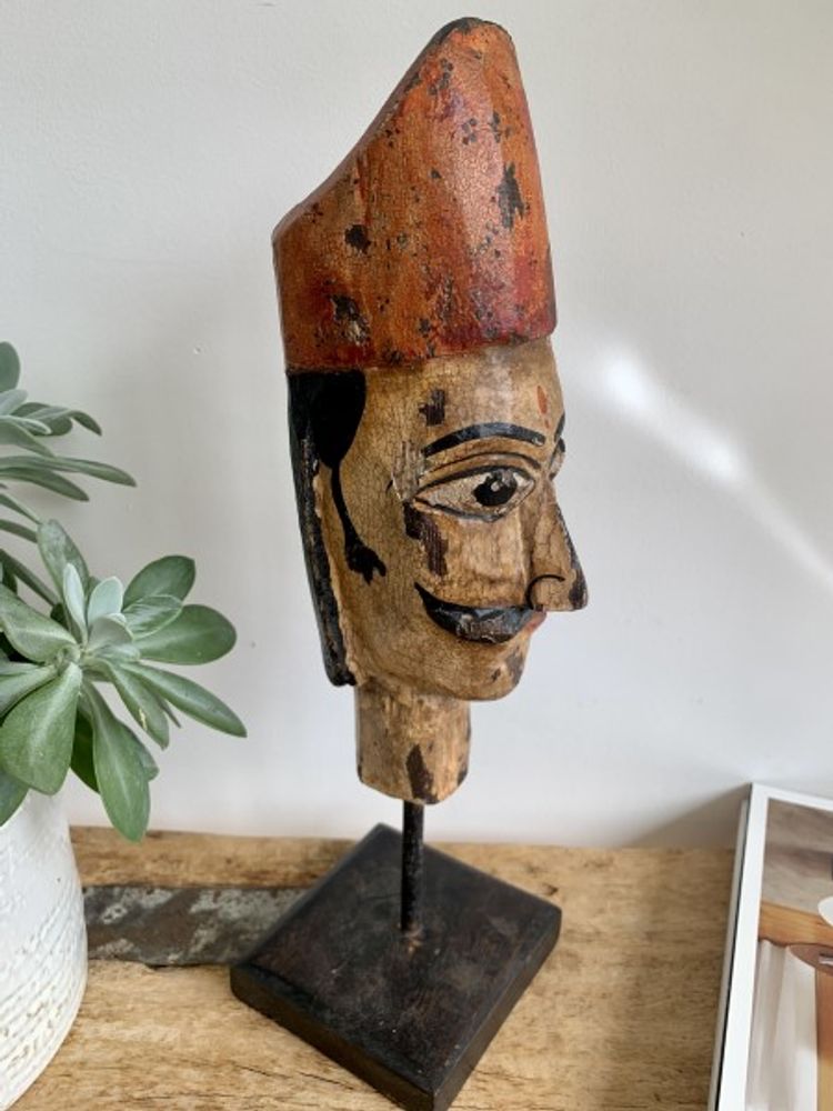 Sculptures, statuettes and miniatures - STATUES - Wooden decoration with Stand - CASA NATURA