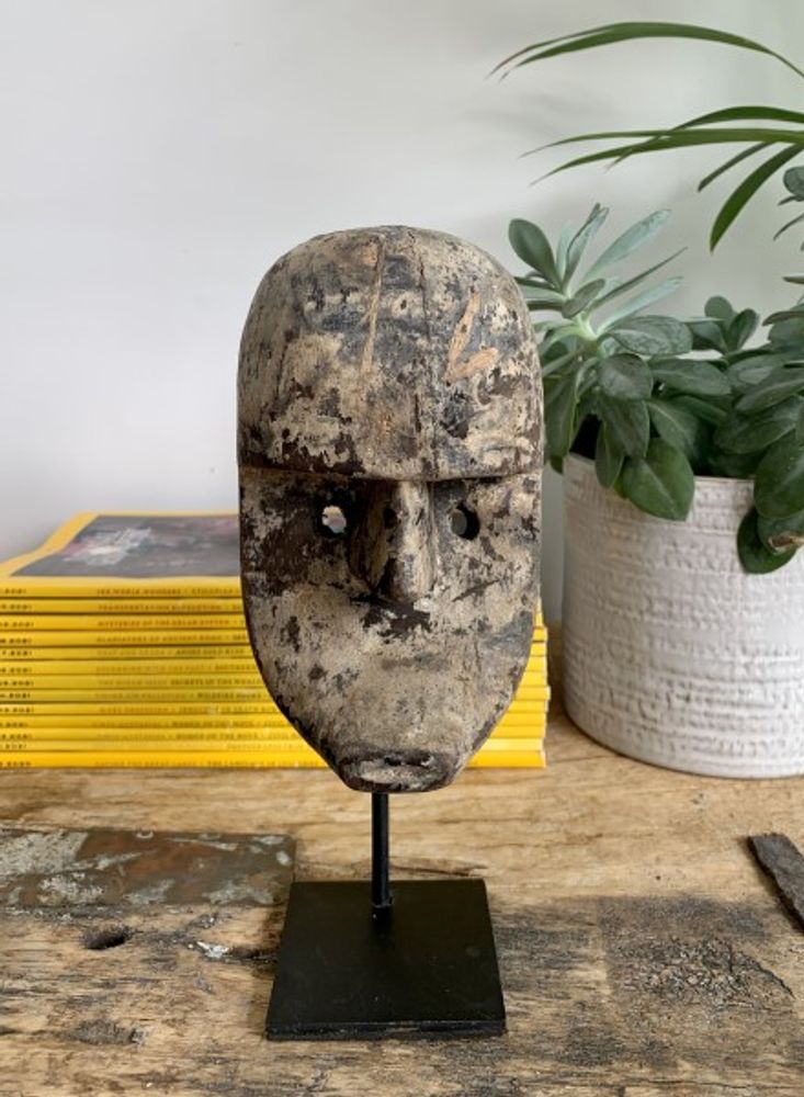 Sculptures, statuettes and miniatures - STATUES - Wooden decoration with Stand - CASA NATURA
