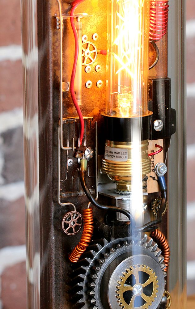 Objets design - Lampe Tube 50 cm. - 1SECONDTEMPS