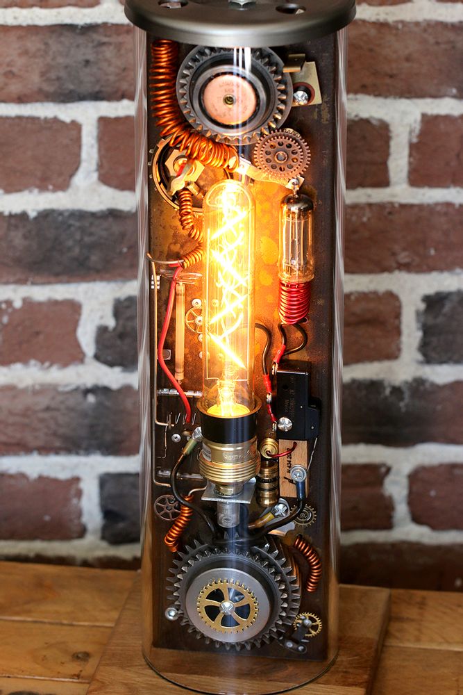 Objets design - Lampe Tube 50 cm. - 1SECONDTEMPS