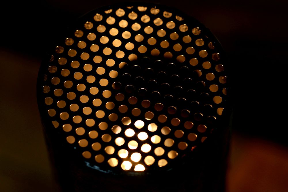 Objets de décoration - Lampe Tube d'acier de 30 cm - 1SECONDTEMPS