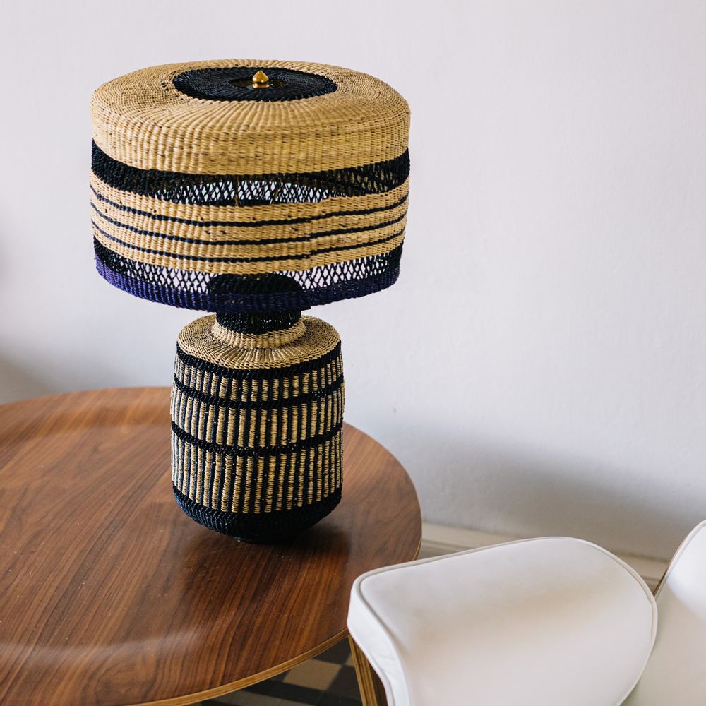 Desk lamps - Stripes Table Lamp - GOLDEN EDITIONS