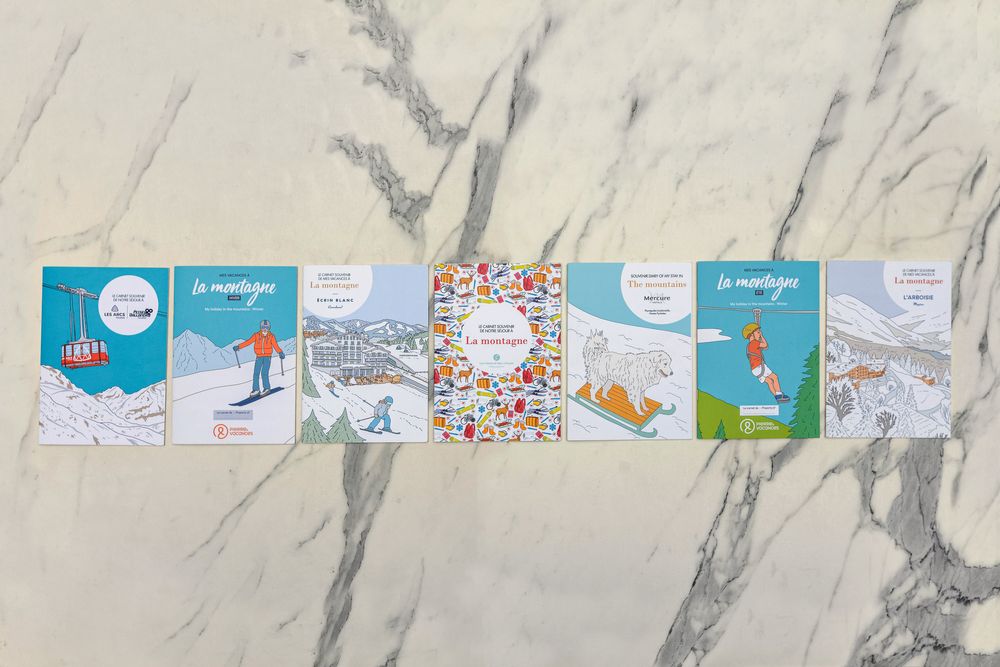 Stationery - The notebook to remember my stay in the snow - WANDERWORLD