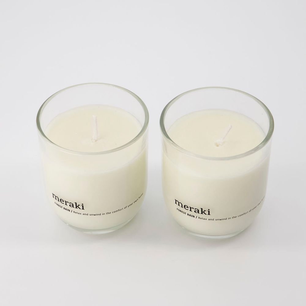 Bougies - Scented candle, forest rain - MERAKI