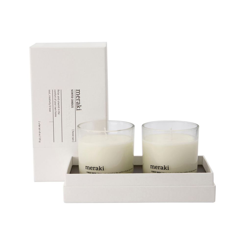 Bougies - Scented candle, forest rain - MERAKI