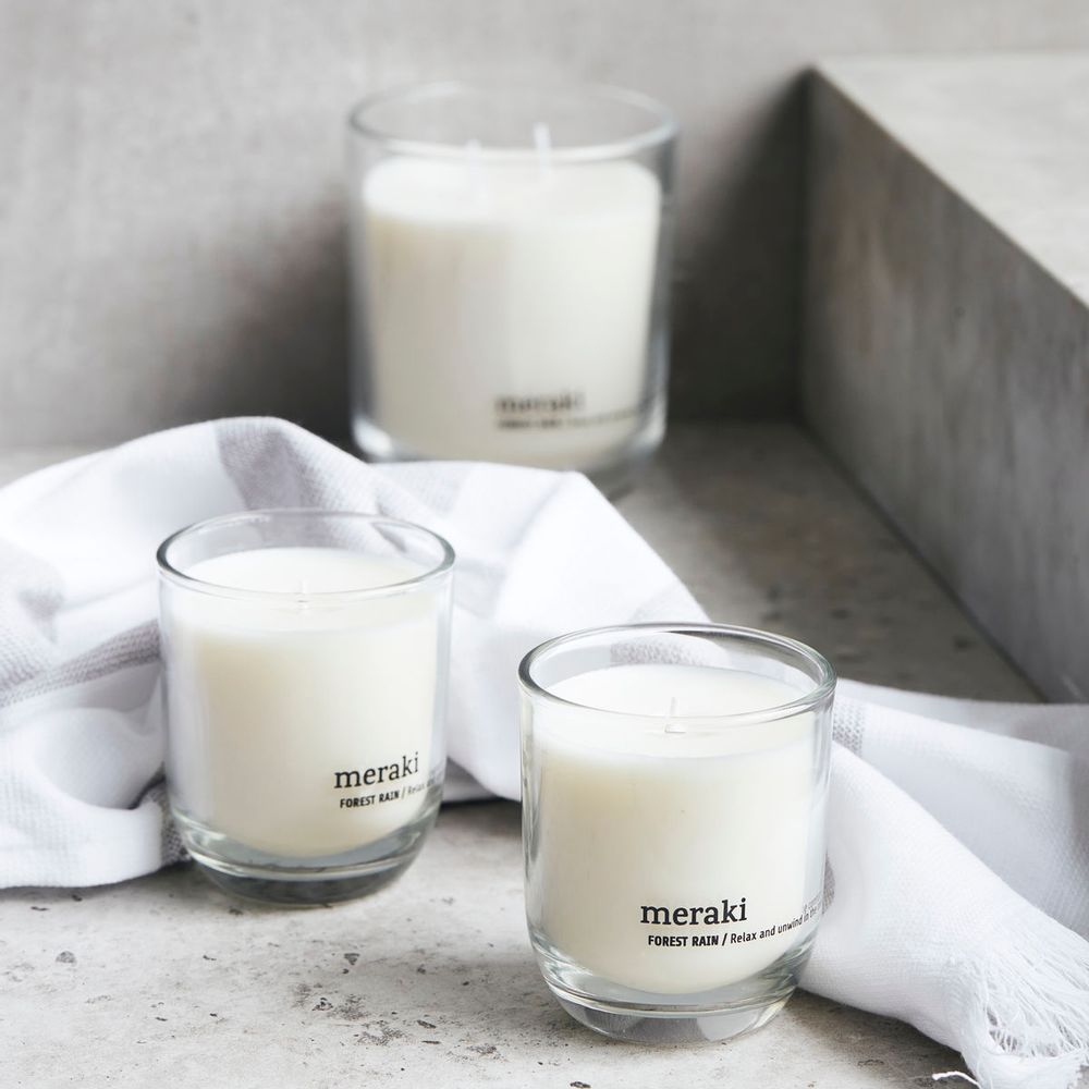 Bougies - Scented candle, forest rain - MERAKI