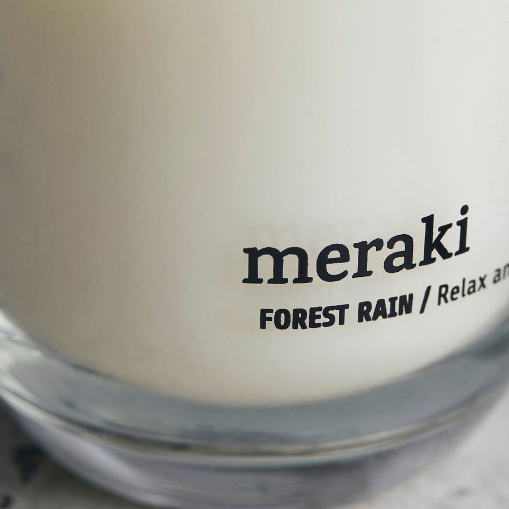 Bougies - Scented candle, forest rain - MERAKI