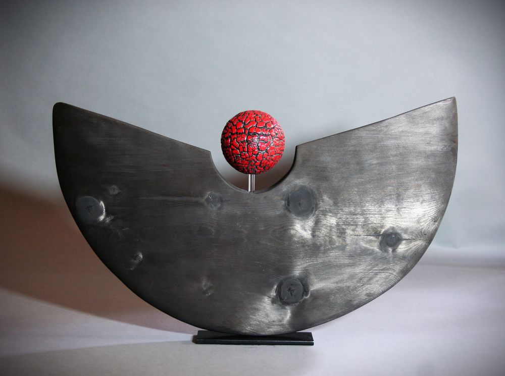 Pièces uniques - Sculpture bois - Eventail Perle - LE BOIS D'YLVA CREATION CRAKŬ