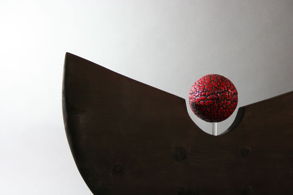 Pièces uniques - Sculpture bois - Eventail Perle - LE BOIS D'YLVA CREATION CRAKŬ