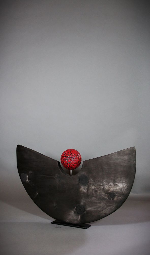 Pièces uniques - Sculpture bois - Eventail Perle - LE BOIS D'YLVA CREATION CRAKŬ