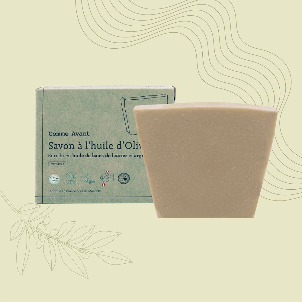 Savons - Savon saponifié à froid à l'huile d'olive - COMME AVANT