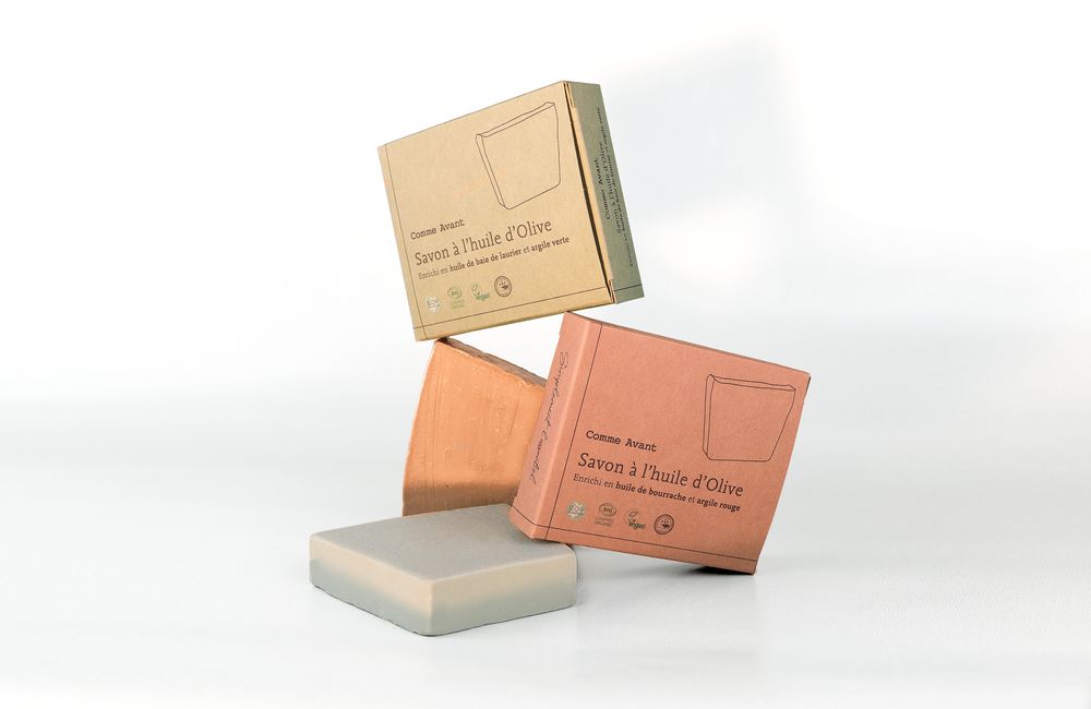 Savons - Savon saponifié à froid à l'huile d'olive - COMME AVANT