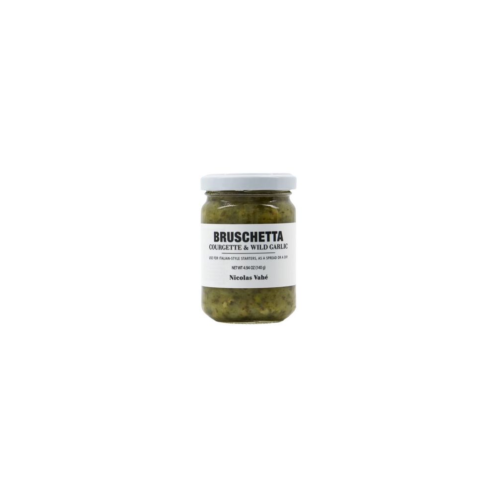 Condiments - Bruschetta, courgette & wild garlic - NICOLAS VAHÉ