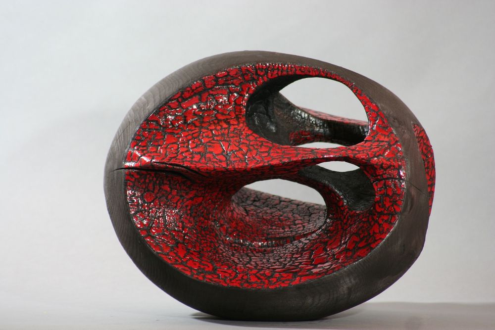Sculptures, statuettes et miniatures - Sculpture Assonance - LE BOIS D'YLVA CREATION CRAKU