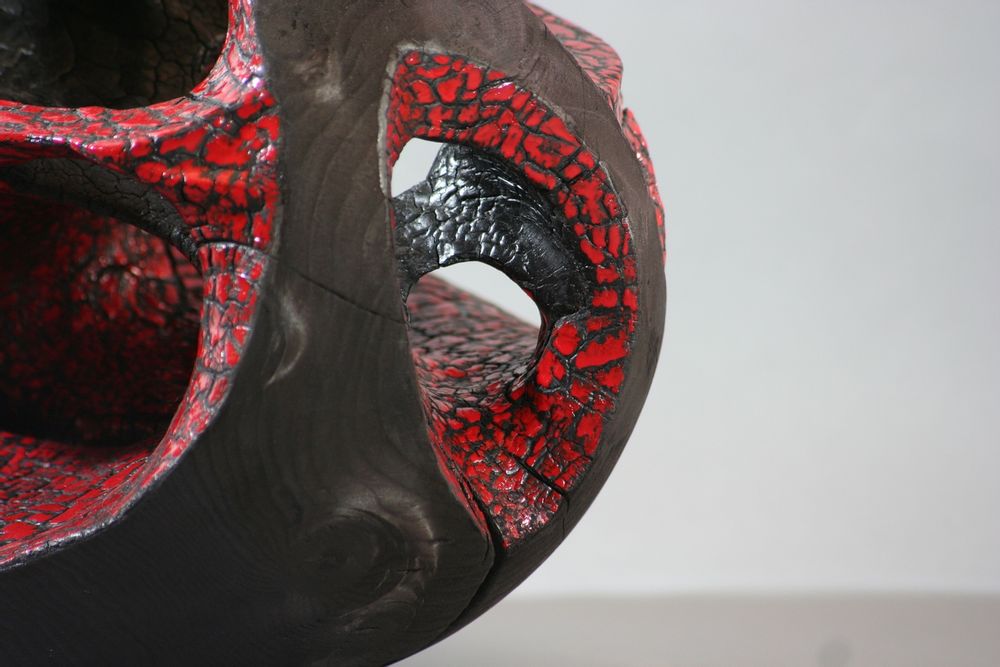Sculptures, statuettes et miniatures - Sculpture Assonance - LE BOIS D'YLVA CREATION CRAKU