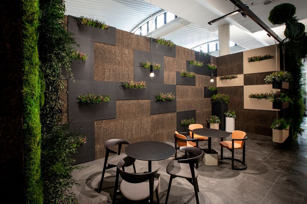 Wall panels - OTOGreen Wall Sound-absorbing and biophilic panels - GREENAREA