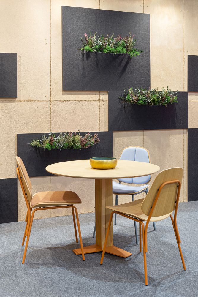 Wall panels - OTOGreen Wall Sound-absorbing and biophilic panels - GREENAREA