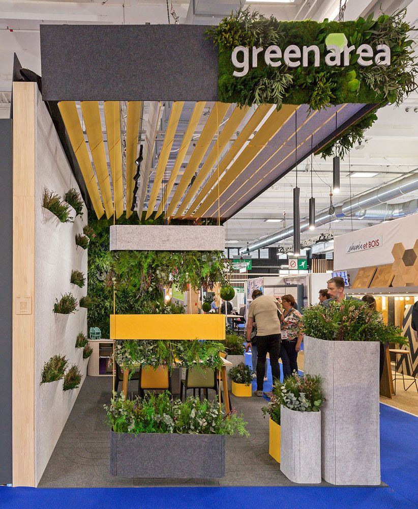 Mobilier et rangements pour bureau - OTOgreen Planter - Jardinières insonorisantes et biophiles - GREENAREA