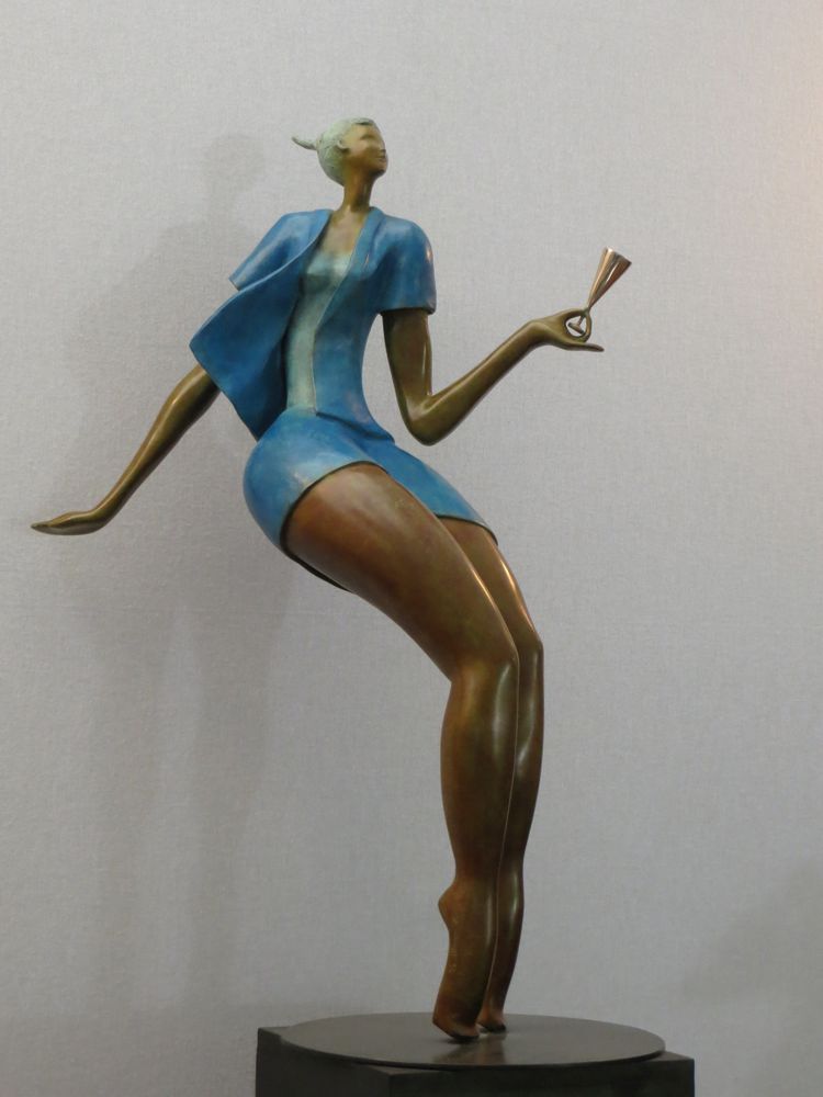 Sculptures, statuettes et miniatures - Parisienne I - ABRAHAM SCULPTEUR PARIS