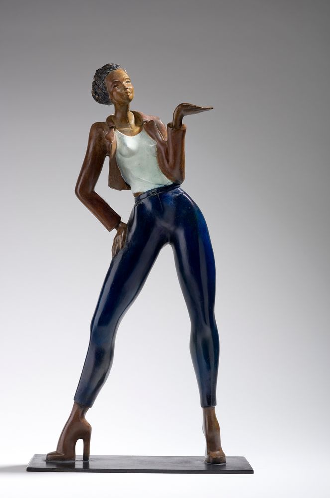 Sculptures, statuettes et miniatures - Parisienne I - ABRAHAM SCULPTEUR PARIS
