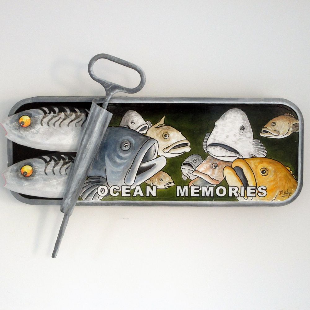 Other wall decoration - Sculptures “Canned Sardines” 44 x 25 cm - PHILIPPE BALAYN