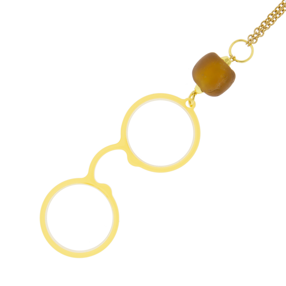Glasses - Round Lorgnettes - FLIPPAN' LOOK
