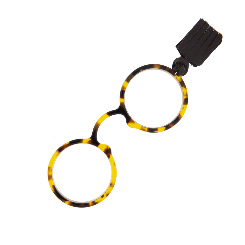 Glasses - Round Lorgnettes - FLIPPAN' LOOK