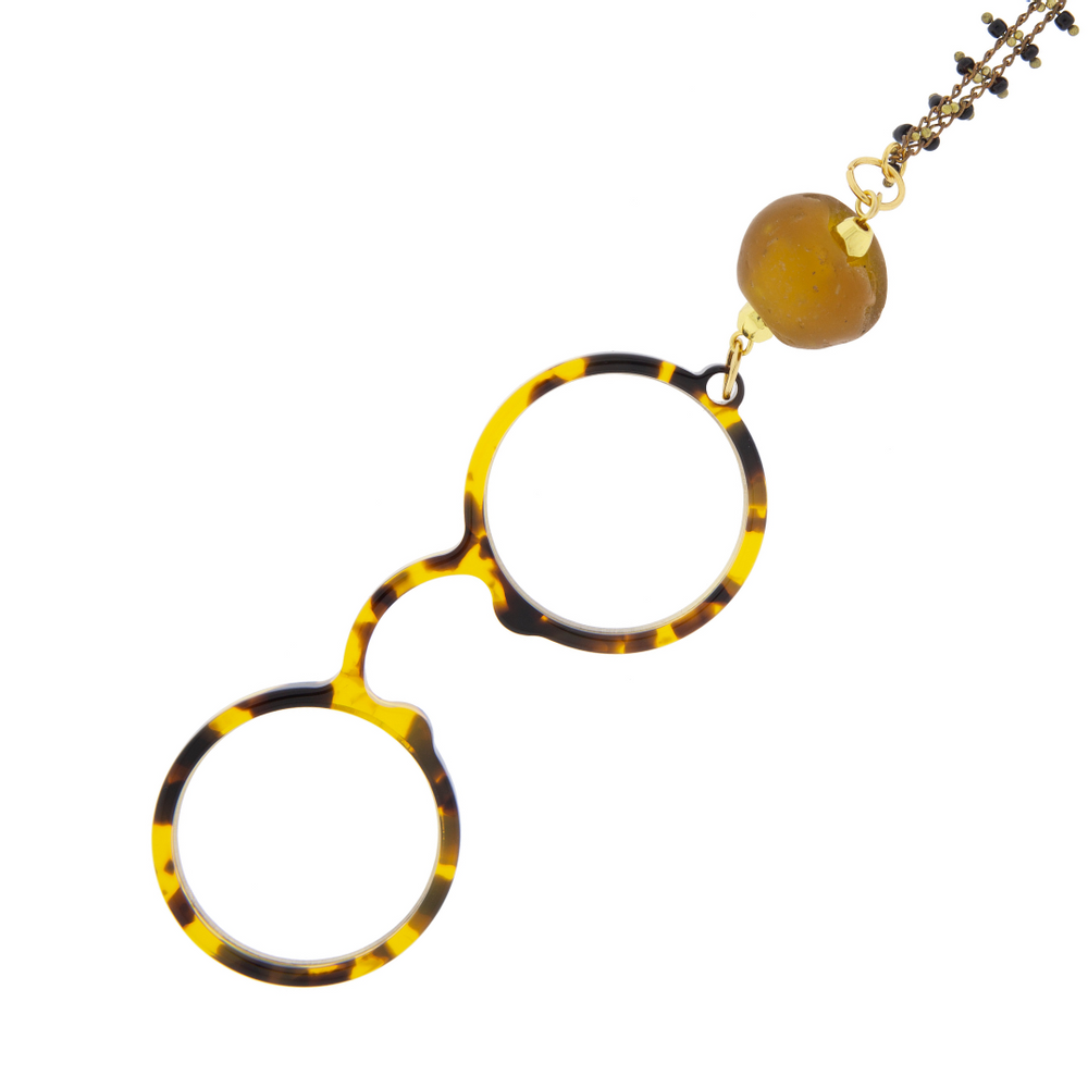Glasses - Round Lorgnettes - FLIPPAN' LOOK