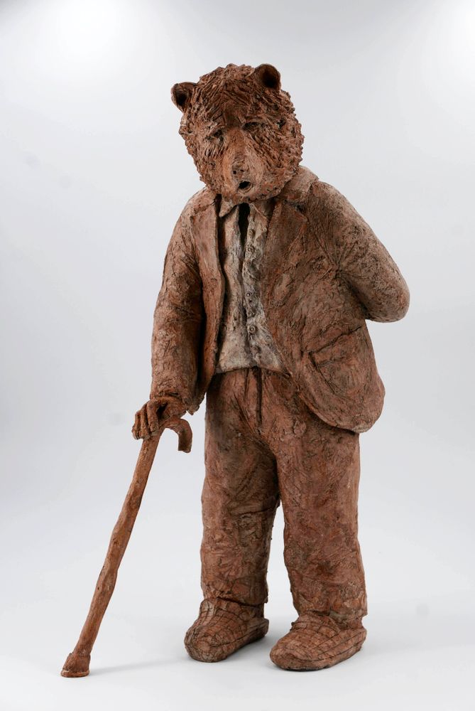 Children's decorative items - monsieur crapaud - BARBOTINE CISELET SCULPTURES