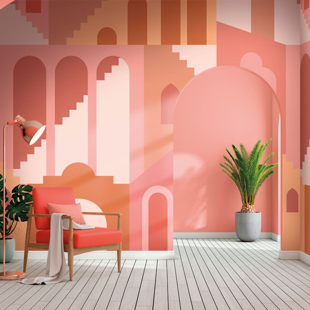 Objets de décoration - Papier peint sur mesure LGD01 - Collection Edition8. - LGD01 DECOR MURAL SUR MESURE