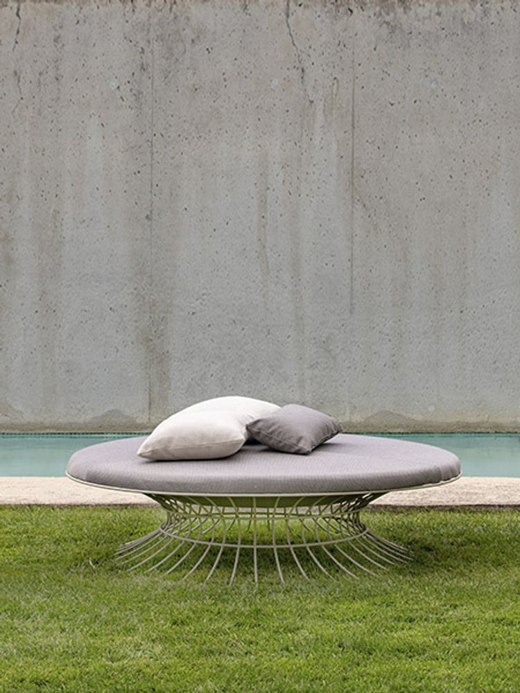 Lawn chairs - BOLONIA big pouf - ISIMAR