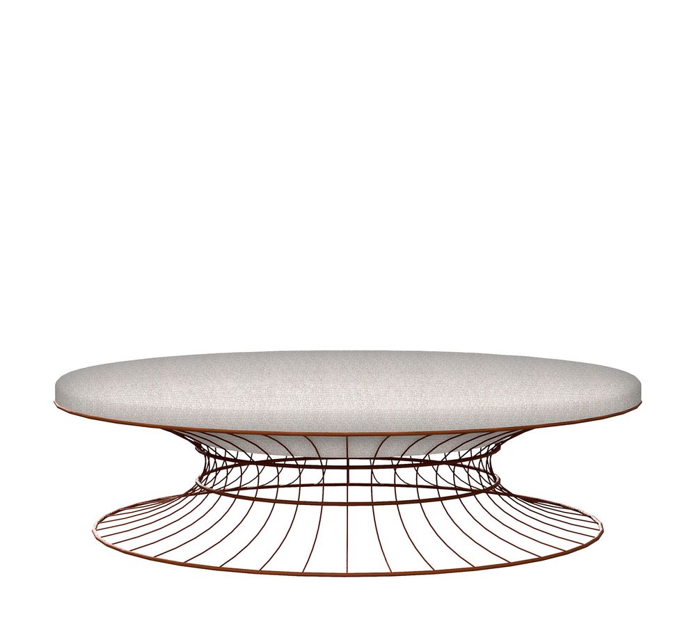 Lawn chairs - BOLONIA big pouf - ISIMAR