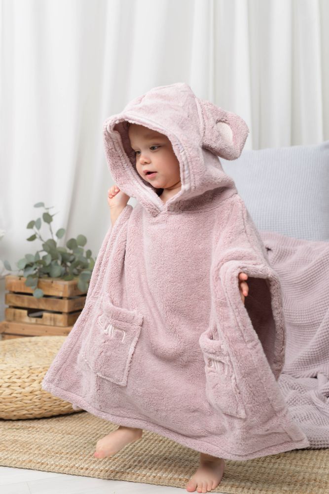 Bath accessories for children - Poncho Towel for children, 1-5 years old - LUIN LIVING