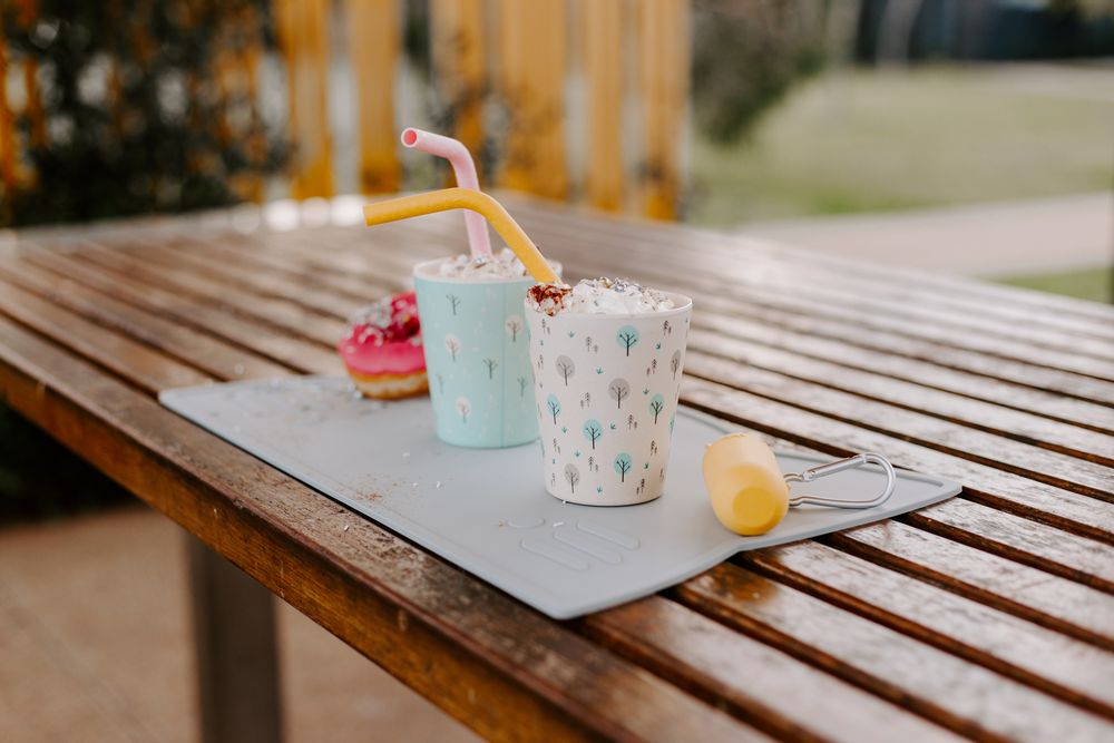 Children's mealtime - Bendie silicone straws - WE MIGHT BE TINY FRANCE