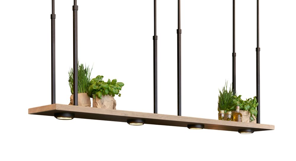 Suspensions - Tray noir mat - FREZOLI LIGHTING