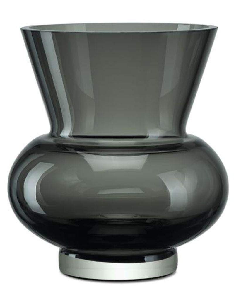 Vases - LUXURY classy vase in glass of 9mm thick glass modern yet classic shape ROCHA - ELEMENT ACCESSORIES