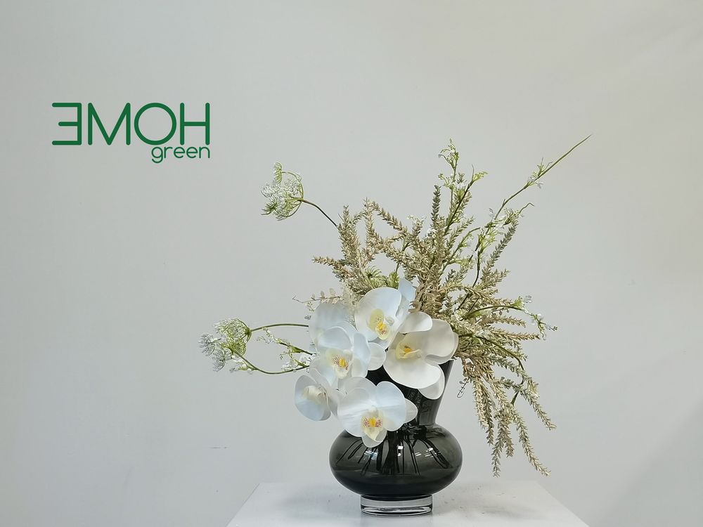 Vases - LUXURY classy vase in glass of 9mm thick glass modern yet classic shape ROCHA - ELEMENT ACCESSORIES