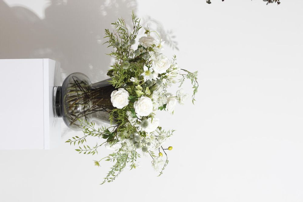 Vases - LUXURY classy vase in glass of 9mm thick glass modern yet classic shape ROCHA - ELEMENT ACCESSORIES