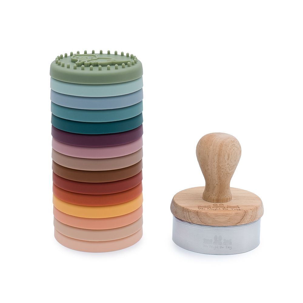 Loisirs créatifs pour enfant - Kit de tampons décoratifs en silicone - WE MIGHT BE TINY FRANCE