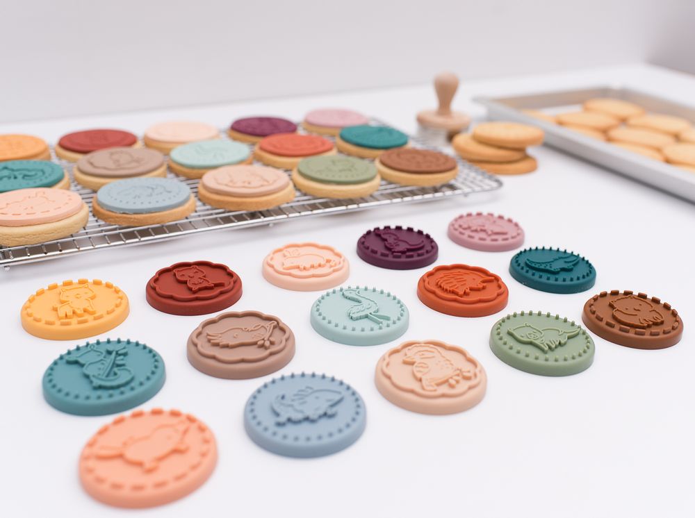 Loisirs créatifs pour enfant - Kit de tampons décoratifs en silicone - WE MIGHT BE TINY FRANCE