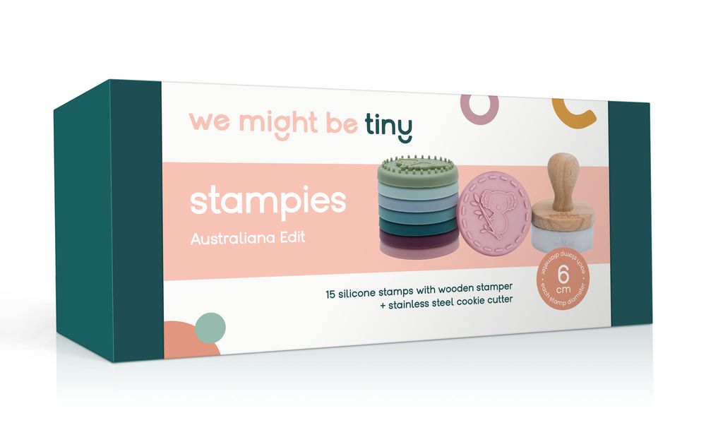 Loisirs créatifs pour enfant - Kit de tampons décoratifs en silicone - WE MIGHT BE TINY FRANCE