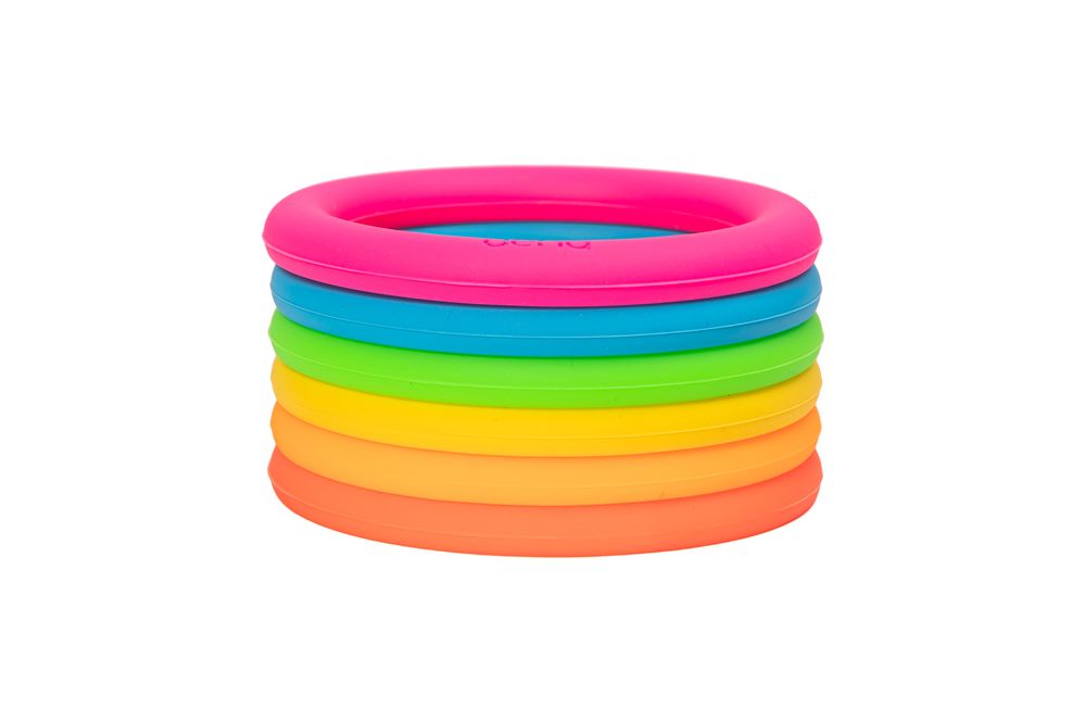 Jouets enfants - Anneaux en silicone - DËNA FRANCE