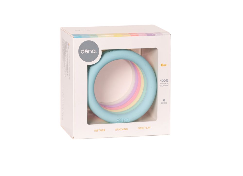 Jouets enfants - Anneaux en silicone - DËNA FRANCE
