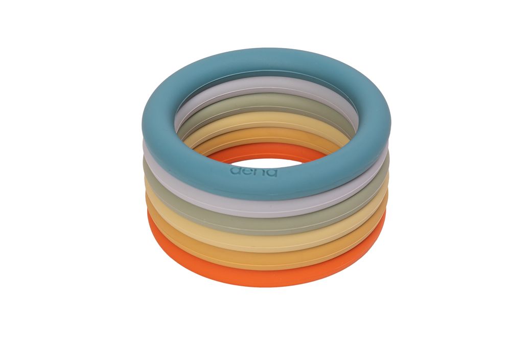 Jouets enfants - Anneaux en silicone - DËNA FRANCE