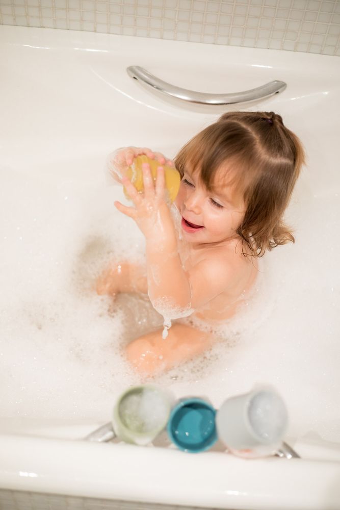 Jouets enfants - Gobelets à empiler en silicone - DËNA FRANCE