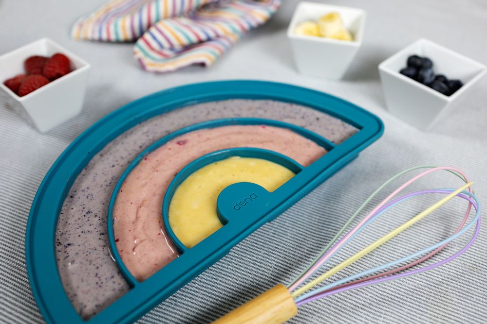Repas pour enfant - Moule à pâtisserie Arc-en-ciel - DËNA FRANCE