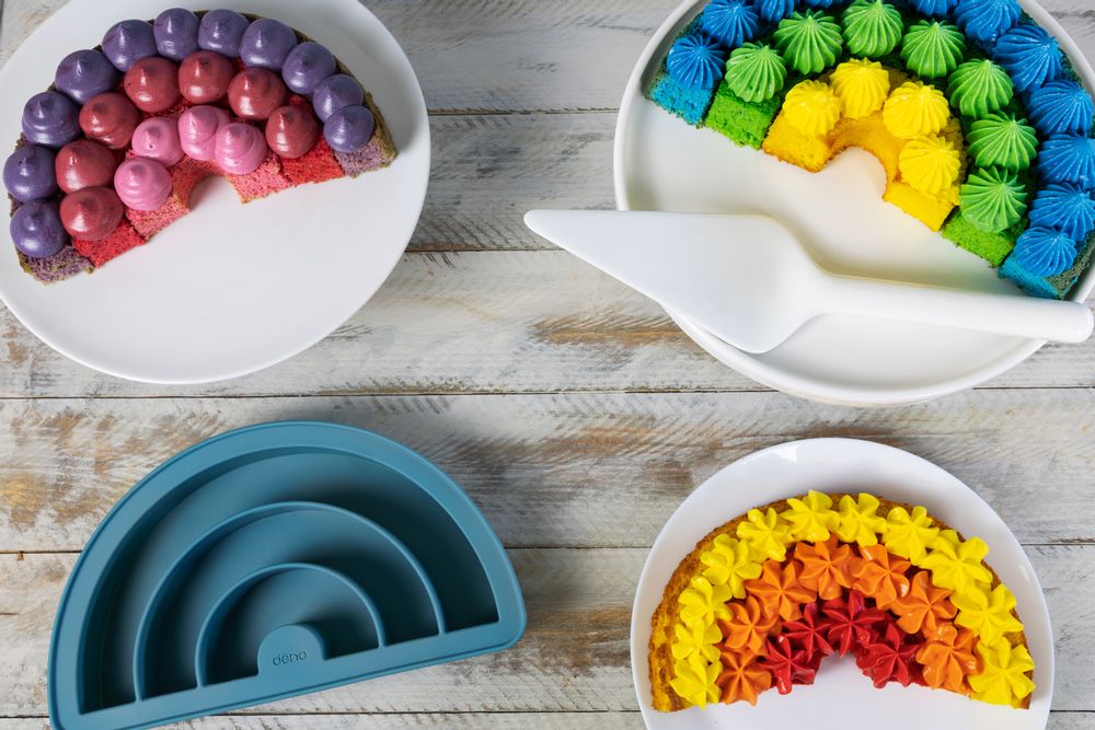 Repas pour enfant - Moule à pâtisserie Arc-en-ciel - DËNA FRANCE