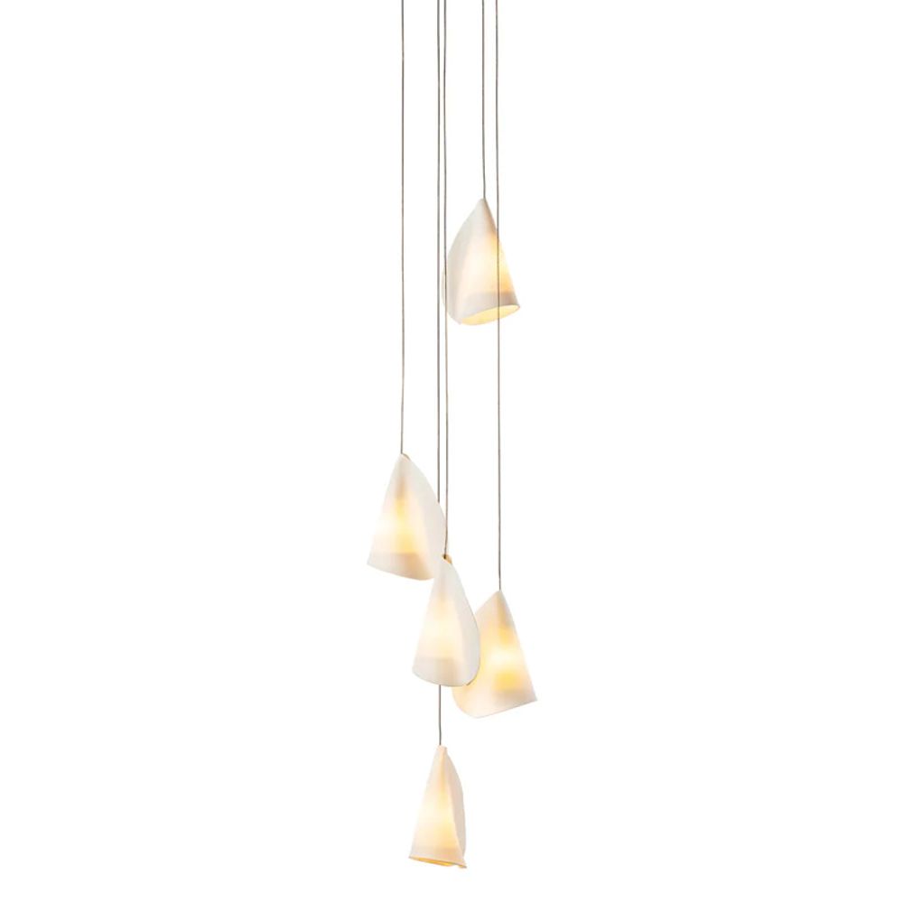 Suspensions - Suspension lumineuse en porcelaine 21 - MONOQI