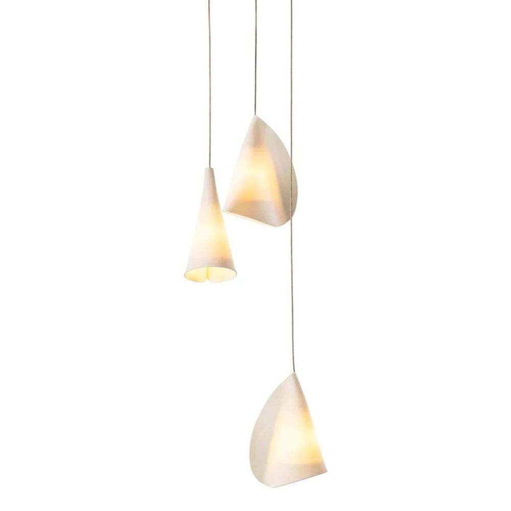 Suspensions - Suspension lumineuse en porcelaine 21 - MONOQI