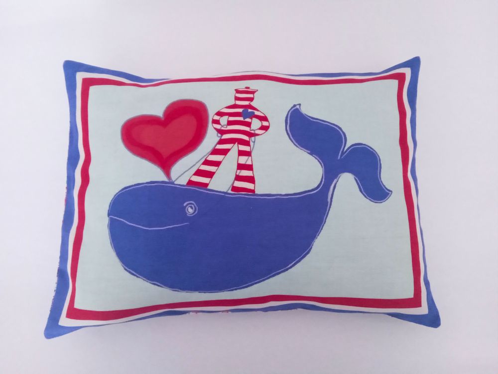 Coussins textile - Paire de coussins rectangulaires AMICI - BACIO DEL MARINAIO